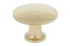 Bouton laiton poli medium Ø 27mm H22mm
