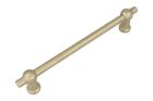 Poignée de cuisine "Chemin de fer" nickel satiné 160mm