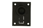 Anneau de trappe en fonte noire L39x H52x D15mm
