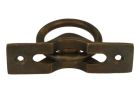 Anneau de tirage porte coulissante laiton patiné