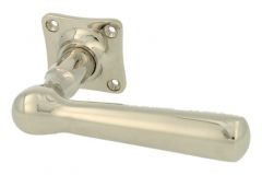1/2 ensemble de poignée de porte (1916) laiton nickelé