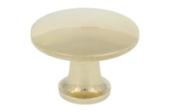 Bouton laiton poli petit Ø 23mm H16mm