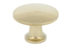 Bouton laiton poli medium Ø 27mm H22mm