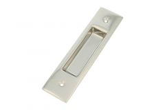 Poignée cuvette porte coulissante laiton nickelé (1932)