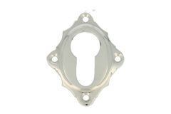 Rosace à cylindre laiton nickelé. Prix à l’unité