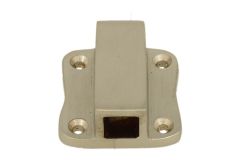 Coulisseau pour crémone de porte nickel satiné