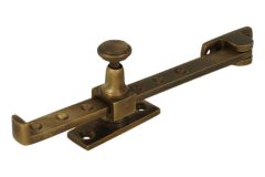 Entrebailleur de fenêtre laiton patiné 190mm