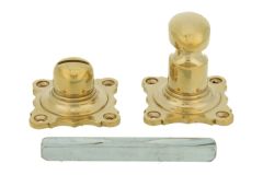 Bouton de condamnation (1890) laiton poli